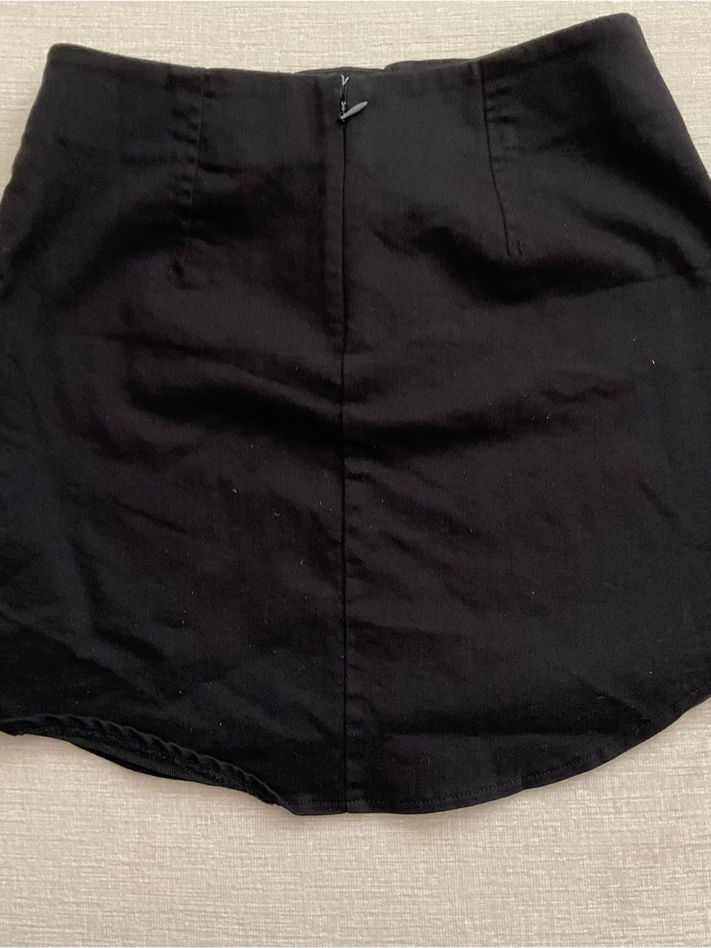 Forever 21 Black Lace-Up Mini Skirt - Picture 3 of 5